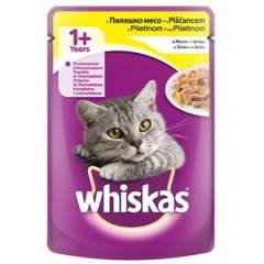 WHISKAS Sos Piletina 85gr